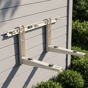 Kindeep Mini Split Wall Mounting Bracket for 7000 12000 Btu AC Units, Max 400Lb Capacity, Heavy Duty Galvanized Steel for Minisplit AC Heat Pump