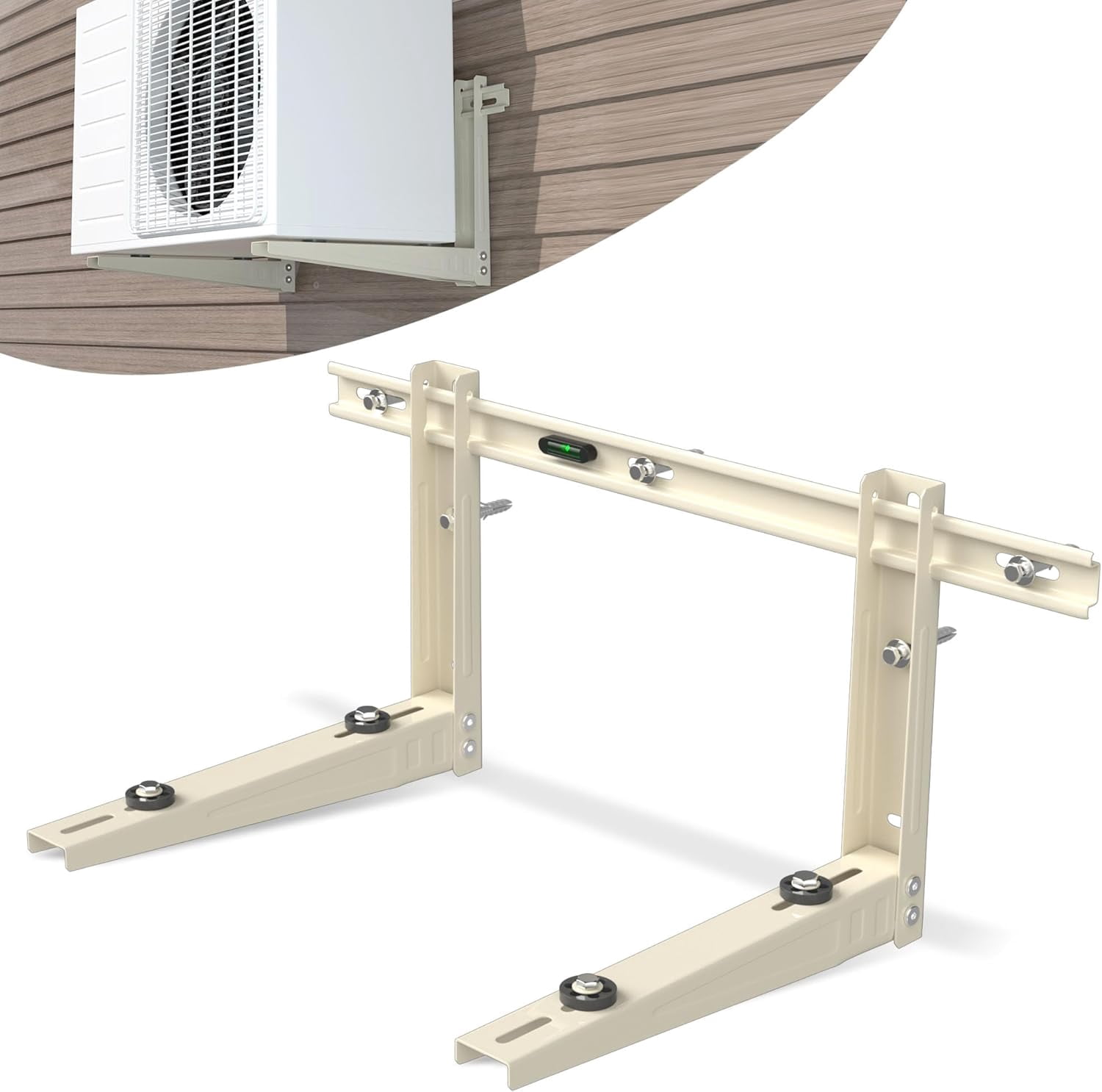 Mini Split Wall Mounting Bracket,Max 400 LBS Split Air Conditioner ...