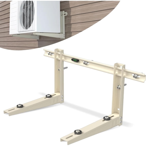 Mini Split Wall Mounting Bracket,Max 400 LBS Split Air Conditioner Units | Mount Condenser Condenser Wall Mount Rack for 7000 9000 12000 BTU Outside Split System