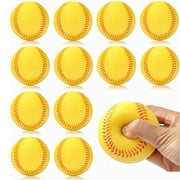 Foam Baseballs 6 Pack, Soft Baseballs for Indoor or Outdoor Play, Training Ball for Safe Throwing, Catching and Batting Practice, Baseballs for Kids