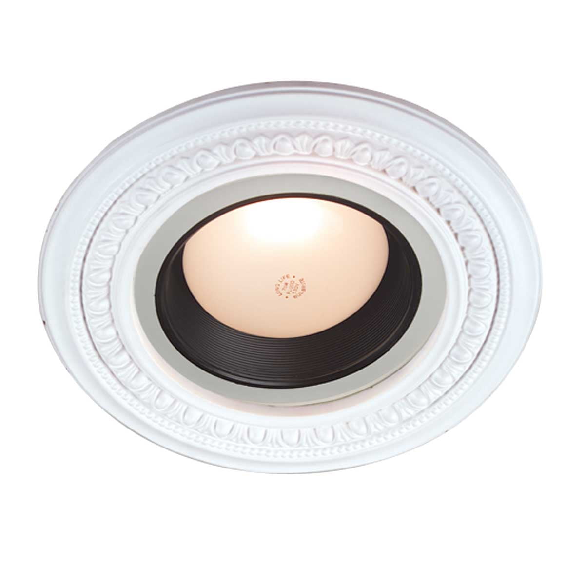 Mini Spot Light Ring Trim White Ceiling