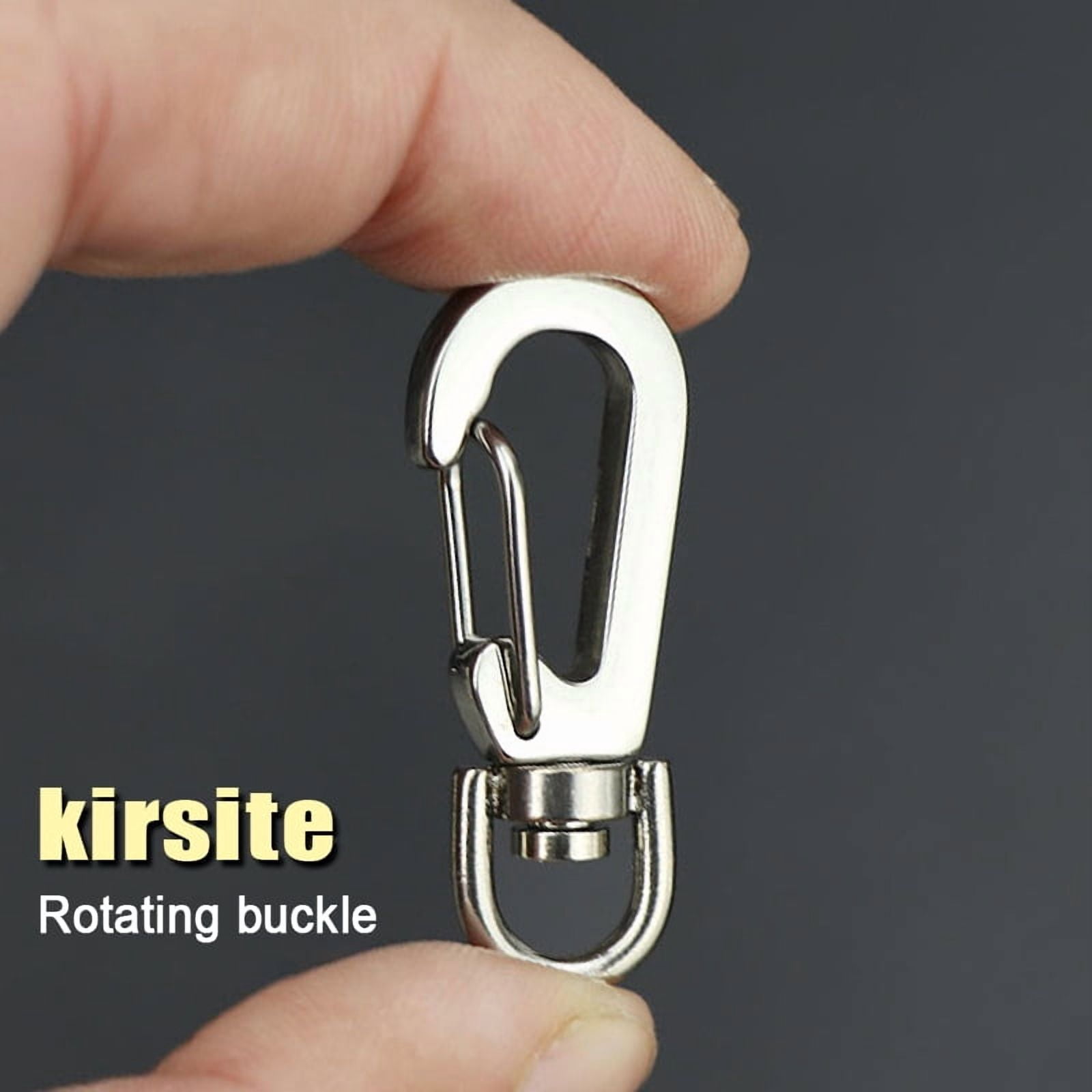 Mini Spring Backpack Clasps Zinc Alloy Carabiners Survival Climbing EDC ...