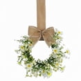 thumbnail image 1 of Mini Spring Candle Rings Wreaths Artificial Pink White Yellow Daisy Flowers Small Pillar Holder Wreath Summer Floral Wreath for Candle Farmhouse Porch Front Door Cabinets Table Decoration 9.05", 1 of 8