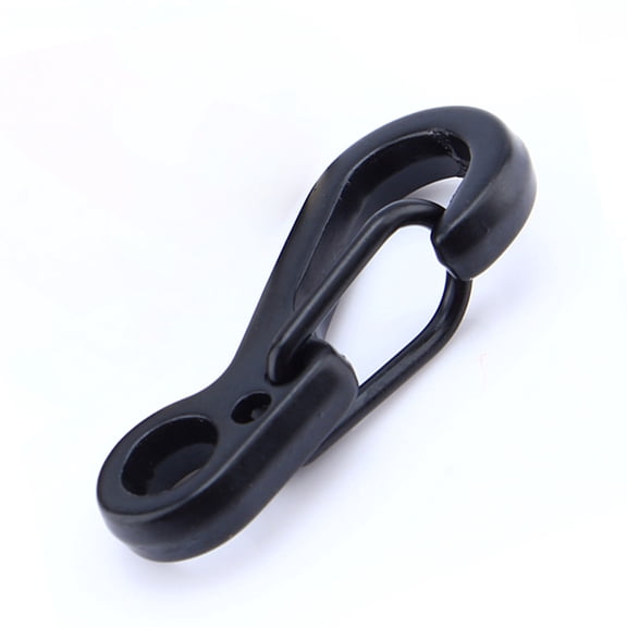 Mini Spring Clips, Carabiner Style Hooks for EDC, Backpacks, Paracord, Rust Resistant