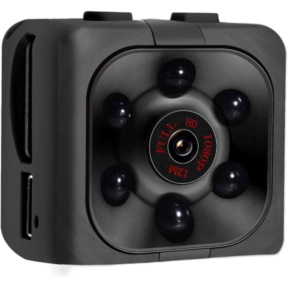 Mini Spy Camera, 1080P HD Camera with Audio and Video Recording, Night Vision, Motion Detective - No Wi-Fi Need
