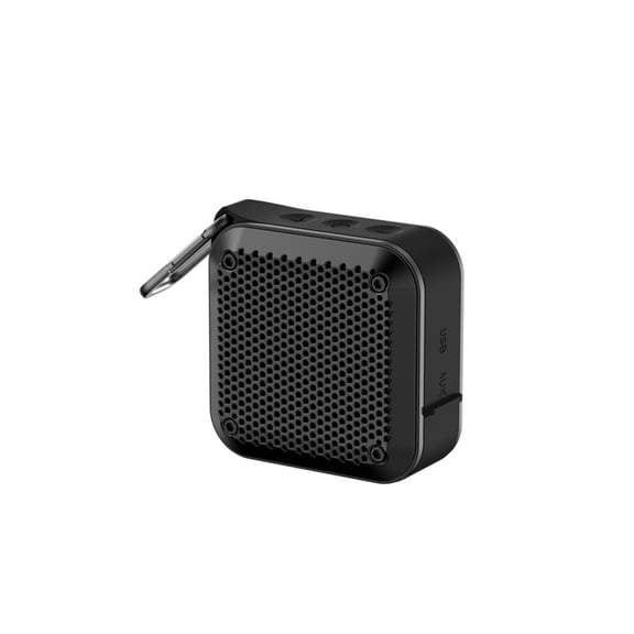 Mini Square Bluetooth Speaker with Heavy Bass Portable Wireless TWS Pair for Travel and Home ,Multi-Functional