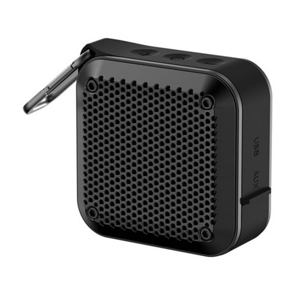 Mini Square Bluetooth Speaker with Heavy Bass Portable Wireless TWS Pair for Travel and Home ,Multi-Functional