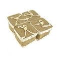 thumbnail image 1 of Mini Square Burlap Favor Gift Boxes, Natural, 2-3/4-Inch, 12-Count, 1 of 1
