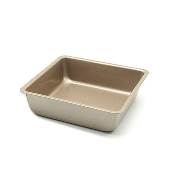 Mini Square Cake Pan 4 Inch Bread Baking Dish Non- Kitchen Bakeware YIWEI