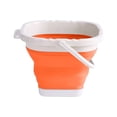 thumbnail image 1 of Mini Square Collapsible Plastic Bucket - Foldable Square Tub - Portable Fishing Water Pail - Space Saving Outdoor Water Pot, 1 of 6