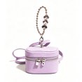 thumbnail image 1 of Mini Square Crossbody Bag for Women Box Shoulder Bag PU Leather Cute Purse with Zipper and Love Wristlet for Shopping Travel (Black/Pink/Silver/White/Purple), 1 of 10