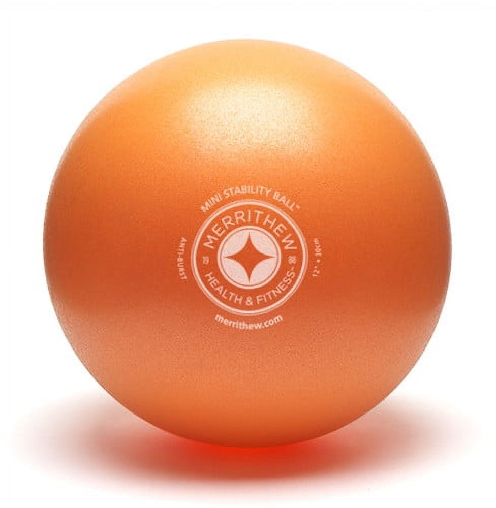 Mini Stability Ball Orange Large 12 Inch 30 cm Walmart