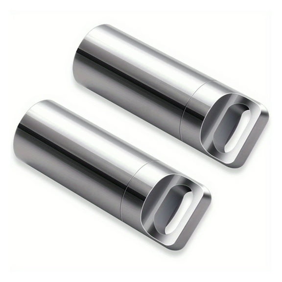Mini Stainless Steel Alloy Waterproof Bottle Ultralight Seal Bottle Canister Portable Pill Box Outdoor Tool