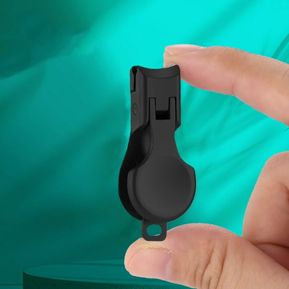 Mini Stainless Steel Nail Clippers, Compact Flat Mouth Design for Effortless Trimming, Portable Personal Grooming and Travel Essential, Home Bathroom Organizational Solution with Rust, AESTIVO