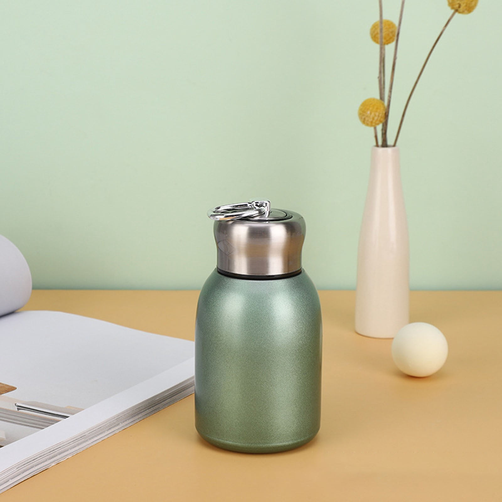 Mini Stainless Steel Water Bottle Vacuum Insulated Leak Proof Water ...