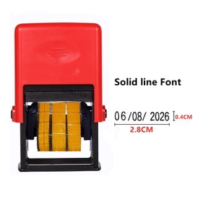 Mini Stamp Printer Fast-Drying Ink Printing Coding Machine for Food Plastic Bag Bottle Metal Can Production Validity Period Date ,Compact Design