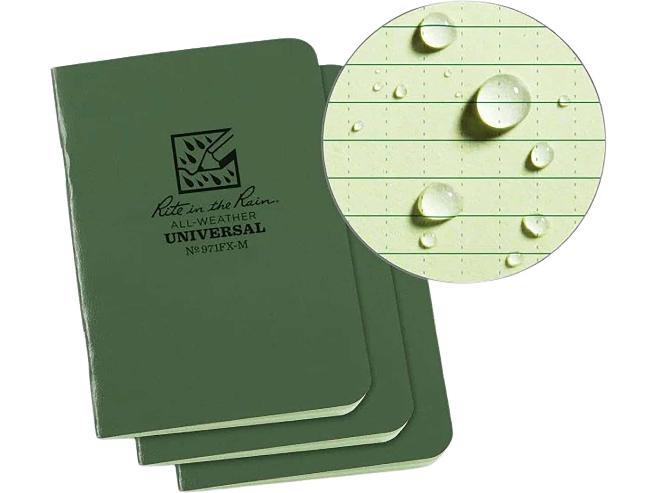 RITE IN THE RAIN Mini Stapled Notebook 3 Pack