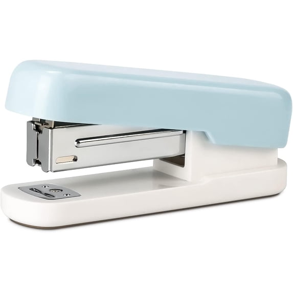 Mini Stapler, 20 Sheet Office Desktop Stapler with 640 Standard Staples and A Staple Remover, Pink…