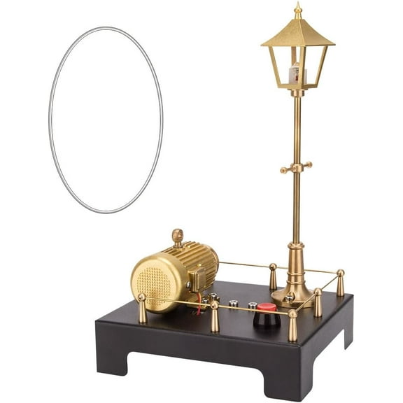 Mini Steam Generator and Lamp Scene Model Set for Steam Engine Model, Lamp Scene Generator 2024 Christmas Steam Gifts