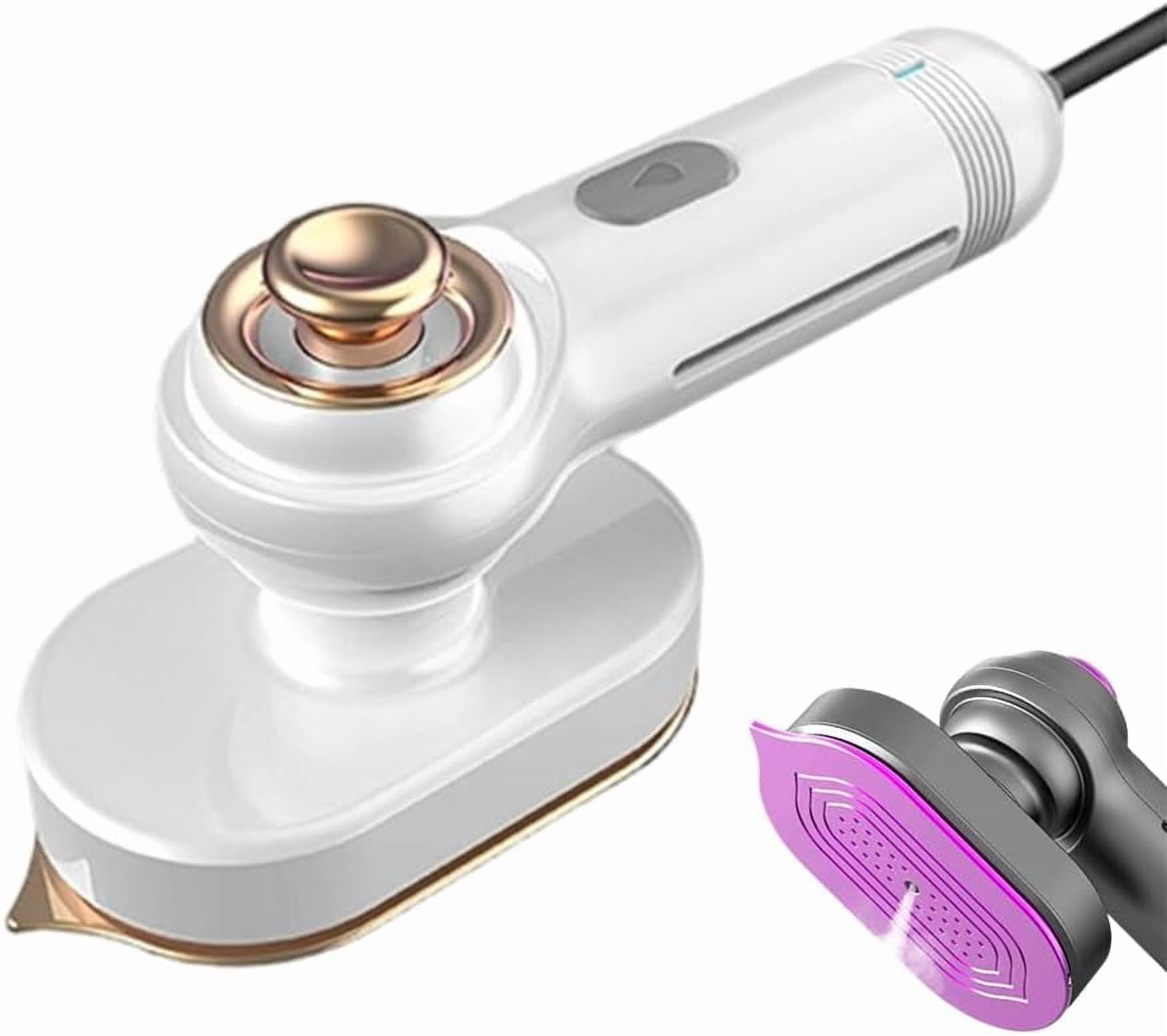 Mini Steam Iron Handheld – Portable Garment Travel Steamer for Clothes, Wet & Dry Vertical Steaming & Flat Ironing, 20s Heat Up, Rotatable Handle, No Board Needed
