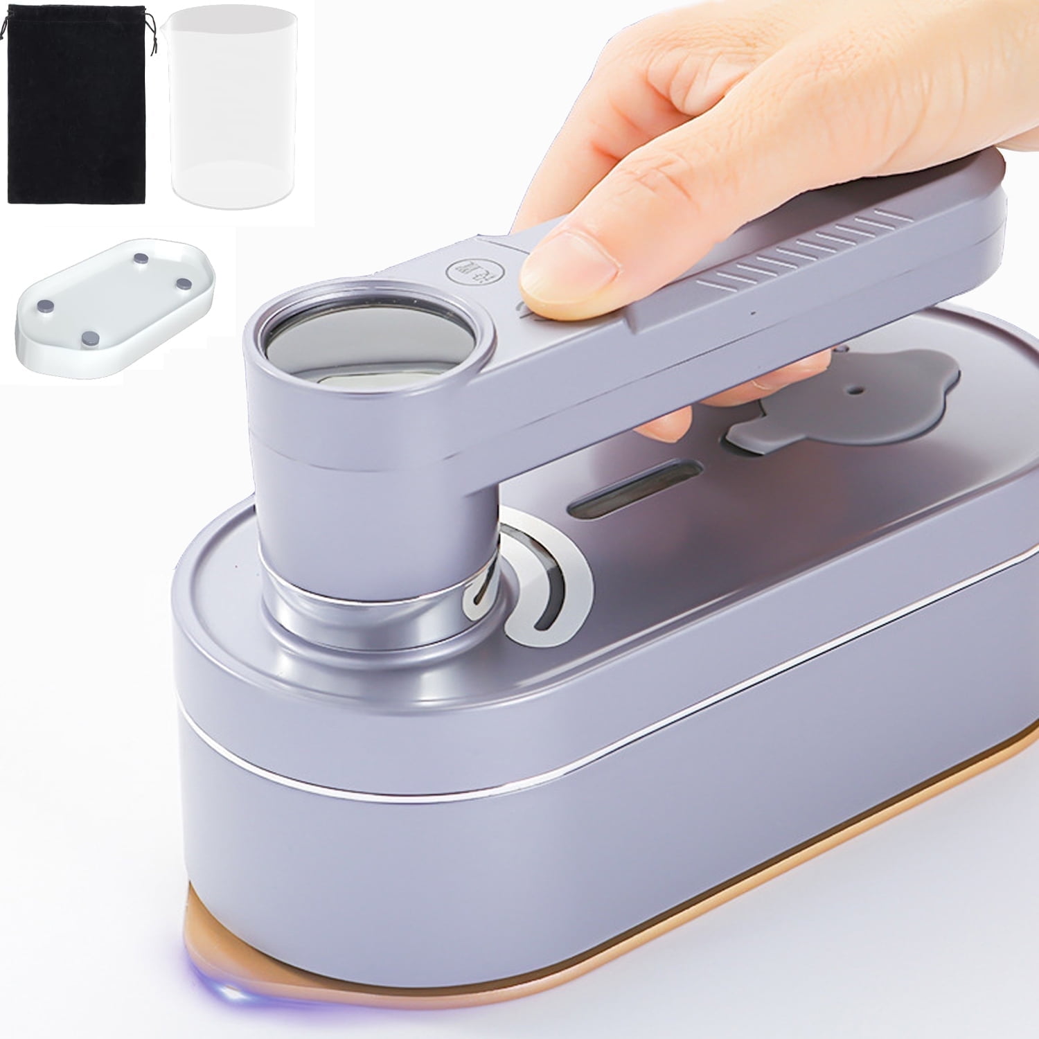 Mini Steam Iron, Portable Steam Iron with 8 Preset Steam \u0026 Temp Settings for Variable Fabric, 180 Rotatable Fast Heat-up Small Iron for Home and TravelPurple