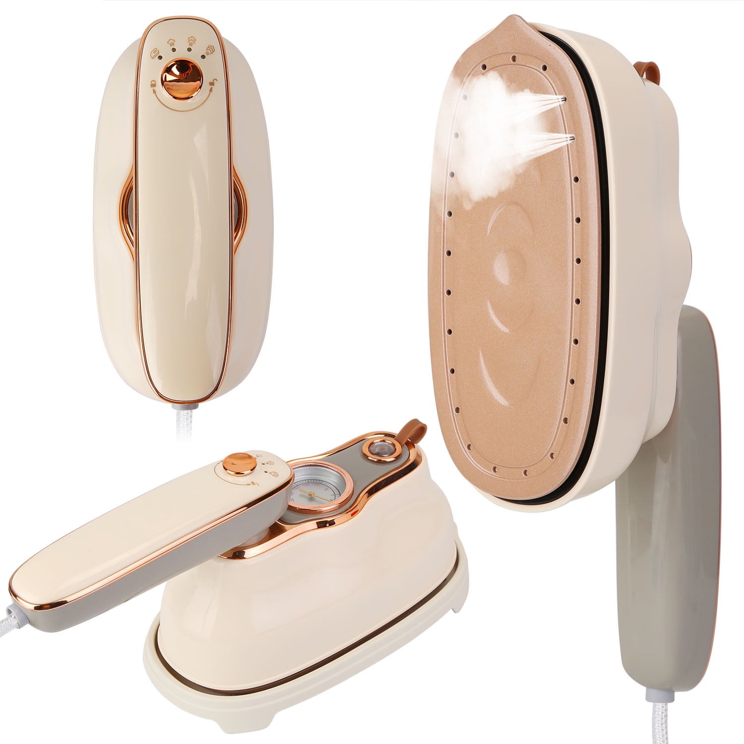 Mini Steam Iron, iMounTEK 1200W Powerful Fast Heat-up Handheld Clothes ...
