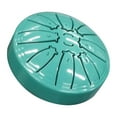 thumbnail image 1 of Mini Handpan Drum Musical Instrument, 4-Inch 8-Tone Steel Tongue Drum, Carbon Steel Construction, Compact & Portable, Perfect for Beginners, Meditation & Music Therapy, 1 of 1