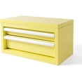 thumbnail image 1 of Mini Steel Tool Box with Drawers - Small Tool Chest for Small Item Storage Organizer - Portable Metal Toolbox Organizer with Tool Drawer (mini yellow), 1 of 13
