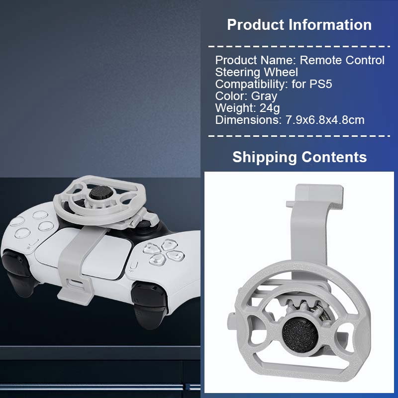 Mini Steering Wheel for P5 and for P5 Pro/Slim Game Controller ...