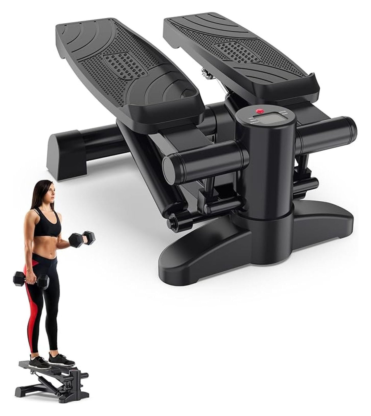 Mini Stepper Exercise Machine Under Desk, Stepper Machine 300LB Weight ...