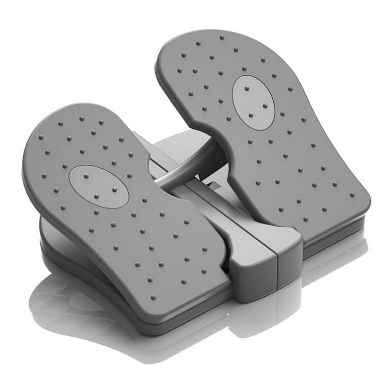 Mini Stepper Under Desk Pedal Exerciser Stair Stepper Folding Foot Peddle Physical Therapy Leg Exercisers Portable Relieves Varicose Veins for Home