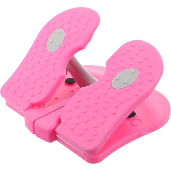 Mini Stepper for Home Workout with Non-Slip Pedals, Compact Foot Exerciser, Pink