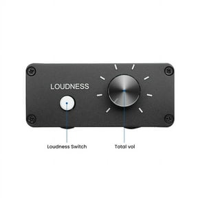 Mini Stereo Audio Preamplifier Lossless Signal, Compact Size for Enhanced Audio Control Preamplifier