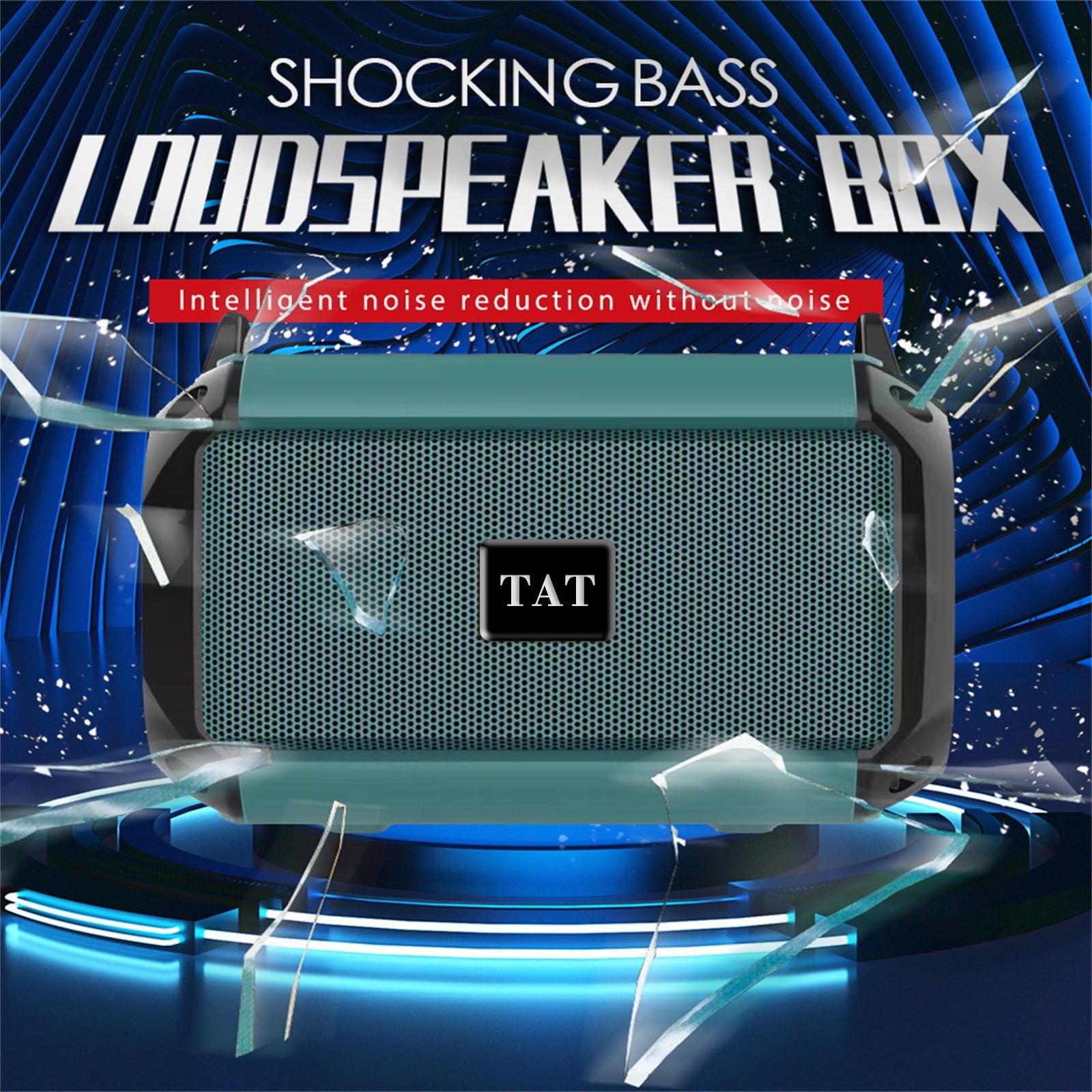 Mini Stereo Speakers Portable Sound Bar Aux Input Small Computer