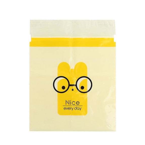 Mini Stick-On Trash Bags 15pcs, Portable Self-Adhesive Waste Bags for Desk, Counter, Vanity, Kitchen, Bathroom, Leakproof & Disposable