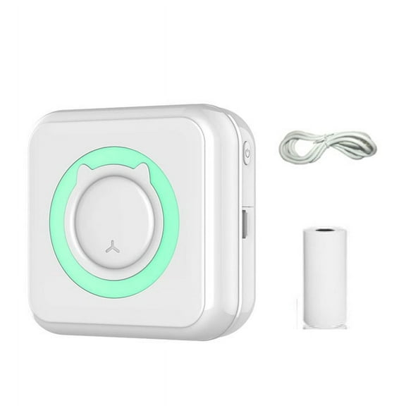 Mini Sticker Printer-Thermal Printer,Sticker Maker Machine,Portable Bluetooth Wireless Pocket Phone Printer,Study Supplies For Anatomy Flashcards, Memo,DIY Journal,Photos,Notes,Gift