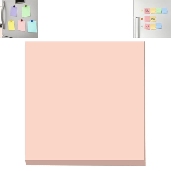 Mini Sticky Notes Ye1 Super Sticky Mini Sticky Notes 100 Page Cute Design Tearable Notepads for Students Strong Adhesion Easy To Tear and Stick for Studying and Everyday Reminders