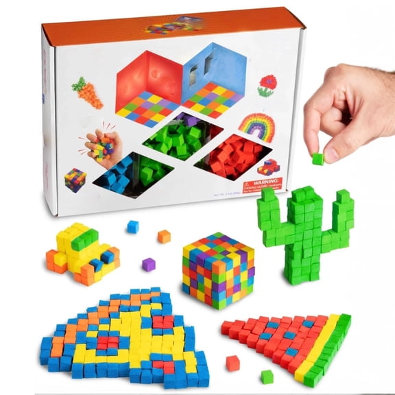 Stackable Math Cubes Cube Blocks