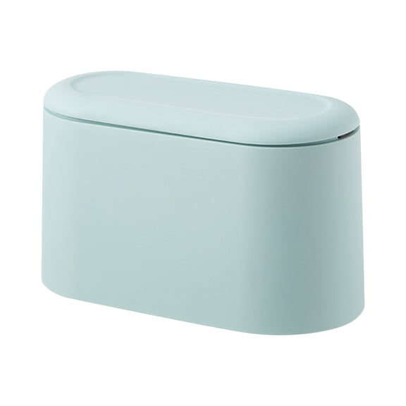 Mini Storage Bins Trash Can With Lid, Small Desk, Trash Can, Small Detachable Trash Can Countertop, Trash Can,kitchen, Desk Organizers for Bedroom Living Room