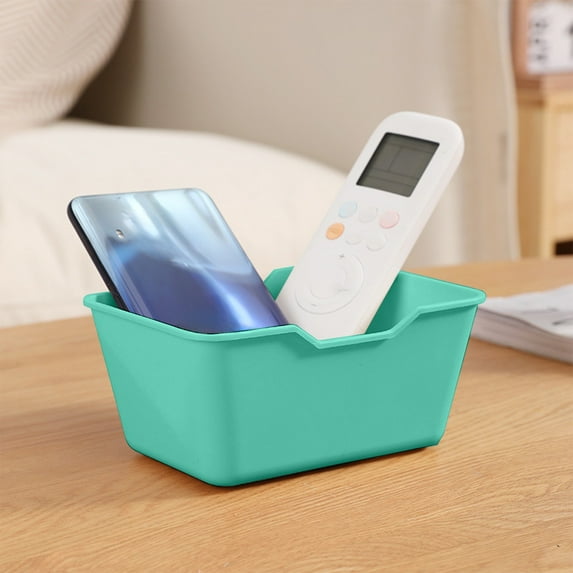 Mini Storage Box Mini Storage Box Office Desk Organizer Small Container 6x4x3 Inch Plastic Holder for Accessories Desk Organizer