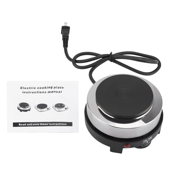 Mini Stove. Portable 500w Electric Mini Stove Hot Plate Multifunction Home Heater (Us Plug 110v), Suitable For Soup And Porridge, Hot Pot