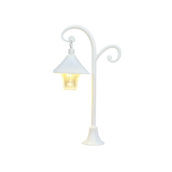 Mini Street Lamp Figurine LED Small Scene Light for Micro Landscape Desktop Fairy Garden Decoration
