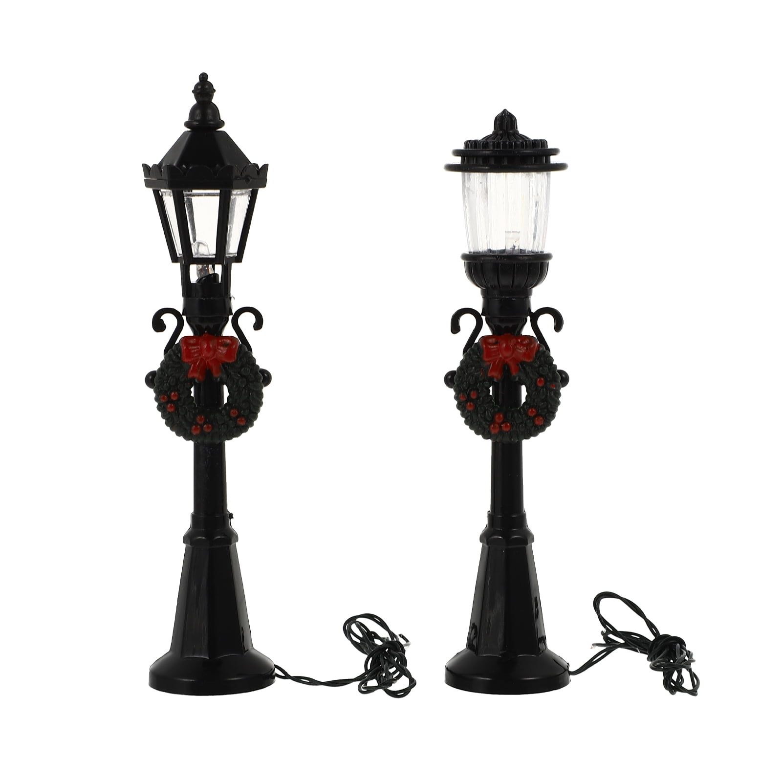 20pcs Pre-wired Model Lamppost Lights LED Lighting Kit Street Lamp For