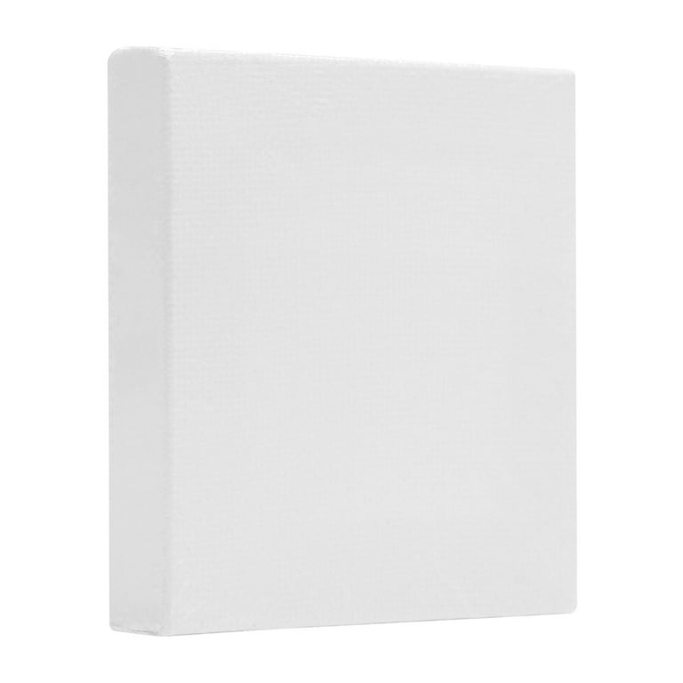 Mini Studio Canvas, 100% Cotton Acid Free White Canvas, 2.56
