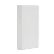 Mini Studio Rectangular Canvas, 100% Cotton Acid Free White Canvas, 2"X3", 1 Piece, Academic Canvas, Great Chioce for Beginners and Hobbyists of All Skill Levels.