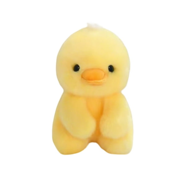 Mini Stuffed Animal Toys Cute Soft Animal Decoration Cute Pet Doll Ornaments Lovely Gift Birthday Party Favor Supplies (Duck)