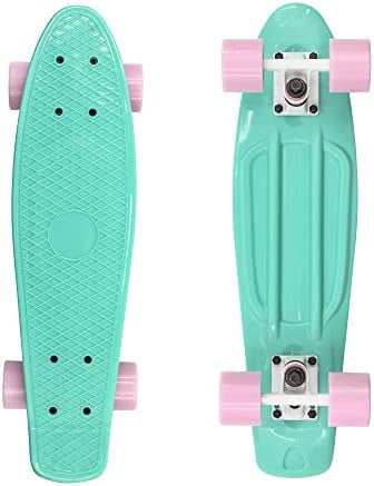 Mini Style Skateboard Cruiser Complete Board Plastic Deck High