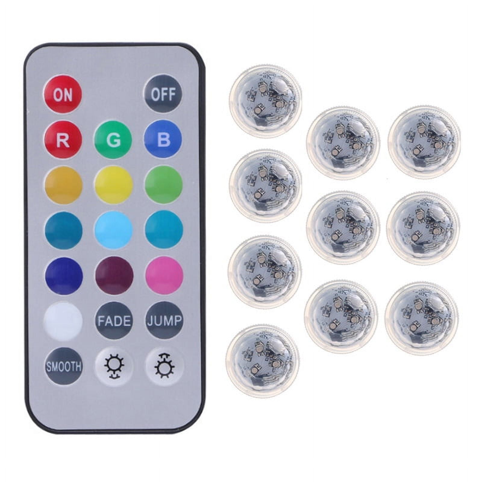 Mini Submersible LED for Romantic Proposal with Remote Control Tea