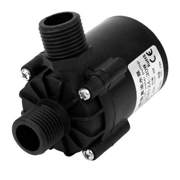 Mini Submersible Water Pump 12V DC Ultra-Quiet Brushless Motor 800L/H 5M Portable for Garden Cooling System,1 * Mini Submersible Water Pump