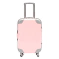thumbnail image 1 of Mini Suitcase Party Favor Boxes 1 Pack, 2.95X1.37X4.92" Miniature Luggage Bin with Wheels & Handle, Tiny Trolley Storage Case with Lid, Plastic Candy Storage Case for Jewelry Birthday Party, 1 of 5